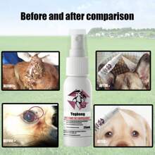 Yegbong Pet Insect Repellent Flea And Tick Repellent For Cats And Dogs External Use Anti-Itch Spray - 1 - View 3