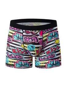 6 Pairs Teen Boys/Young Boy Mid Rise Boxer Briefs
