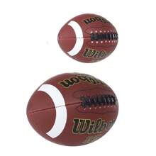 1 Pc Standard Rugby Ball For American Football Training Game Size 3 Size 6 Size 9 - Multicolor - View 3