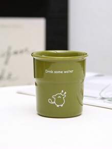 1 cốc gốm sứ Anh hoạt hình 9,7oz có nắp silicon và ống hút, cốc cà phê chống rò rỉ dùng cho gia đình, văn phòng, trà chiều, nghệ thuật Latte, thích hợp cho người yêu cà phê, tiệc tùng, sử dụng tại nhà, quán cà phê, trở lại trường học - Nhiều màu - Xem 16