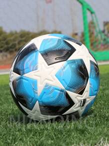 Adult And Youth Professional Training Competition No.5 Soccer Balls Made Of High Quality PU Leather, Anti Slip And Wear Resistant, Excellent Elasticity, Butyl Explosion Proof Rubber Inner Tank, Easy To Kick, Seamless Hot Adhesive Football, Comes With Needle Ball Mesh