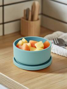 1pc Customized Silicone Baby Bowl, Feeding Training Tableware, Personalized Infant Food Storage - Multicolor - View 8