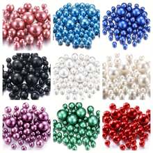 6050pcs Artificial Floating Pearls - Non Porous Plastic Pearls For Vase Filling - Glossy Decorative Pearls For Center Decorations, DIY Weddings, Parties, Birthdays, Anniversaries, Christmas Decorations[Excluding Vase, DIY Required]