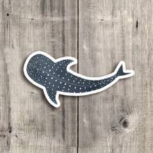 3-Inch "Shark Sticker - Bold And Fun Vinyl Sticker For Laptops, Notebooks, Water Bottles, Study Desks, Personal Spaces, And Ocean Lovers | Great For Ocean Enthusiasts, Students, Animal Lovers, And Explorers | Perfect Gift For Friends, Family, And Colleagues | Animal Sticker For Ocean, Sharks, Fun Expression, And Adventure" - 3inch/7.62cm - View 1