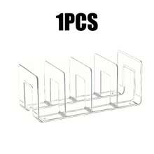 1/2 Pieces Transparent Acrylic Handbag Storage Box, Space Saving, With Partition, Durable ABS Material, Wardrobe Accessories, Plastic, Transparent