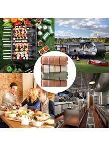 [Soft Microfiber Towels] 3-Pack Soft Microfiber Face Towels - Multipurpose Absorbent Embroidered Household Cleaning Cloths For Daily Use, Ideal For Christmas, Halloween, Thanksgiving Gifts - No Electricity Needed