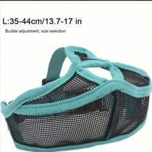Muselière pour chien, muselières souples en maille pour chiens petits, moyens et grands, chihuahua, caniche, husky, labrador retriever. Garde-bouche de chien respirant pour la morsure, la mastication et la toilettage