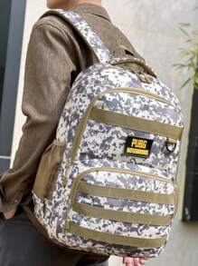 2025 New Camouflage Backpack, Large Capacity Men's Outdoor Travel Sports Bag, Dirt Resistant Hiking Bag, Large Capacity Hiking Bag, Business Travel Commuting Bag, Student Bag, Camping Backpack - Multicolor - View 4