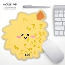 1 X 卡通形状水果鼠标垫 办公鼠标垫 卡通鼠标垫 INS 风格多巴胺配色方案 - 彩色 - 查看 11