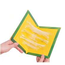 強力鼠膠捕鼠器 | 高效的黏鼠板強力捕鼠神器 | 高黏性防鼠膠板 | 居家安全寵物友善強效捕鼠專家 | 防鼠防害蟲生活之選 | 超大面積精準設計省心好用黏鼠工具 - 黃色 - 查看 7