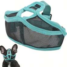 Muselière pour chien, muselières souples en maille pour chiens petits, moyens et grands, chihuahua, caniche, husky, labrador retriever. Garde-bouche de chien respirant pour la morsure, la mastication et la toilettage