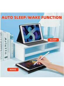 Custom IPad Case And Personalized Tablet Case With Wake Up Sleep Function, Unique IPad 10 Generation, 10.2-Inch Case, DIY Family, Couple, Pet Custom Gift, Photo Custom, Tablet Case