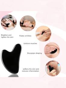 1 szt. Gua Facial Tools, masażer do twarzy do pielęgnacji skóry, relaksacji i redukcji obrzęków, narzędzia do pielęgnacji skóry, prezent dla mężczyzn i kobiet, uroda, produkty do pielęgnacji skóry, spa, pielęgnacja, narzędzia do pielęgnacji skóry, pielęgnacja twarzy, akcesoria kosmetyczne, masaż, narzędzie do masażu twarzy, wałek do masażu twarzy