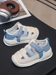 Summer New Breathable Hollow Out Beach Sandals, Comfortable, Lightweight & Anti-Slip, Suitable For Boys And Girls - Baby Blue - View 3