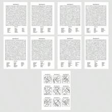 1 Book Of Mindfulness Word Search For Adults, Meditation And Concentration Exercise Notepad, Perfect Gift For Birthdays, Mother's Day, Family Gatherings And More,School Supplies,Back To School