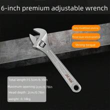 8-inch en 12-inch verstelbare sleutels, meerdelige set