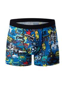 6 Pairs Teen Boys/Young Boy Mid Rise Boxer Briefs
