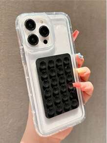 Silicone Suction Cup Phone Case Adhesive Bracket For Strong Grip Selfie Video, And Easy To Use Silicone Suction Cup Upgraded To Model Compatible With IPhone, Android Phone, Gift For Birthday, Family, Friends Phone Holder, Phone Stand, Phone Accessories - Multicolor - View 14