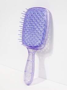 1支迷你防静电发梳，适用于卷发，干湿两用，轻松梳开打结的头发，轻巧手柄，透气梳齿，美发造型工具，适用于美发沙龙、美容院、返校季、旅行和度假。