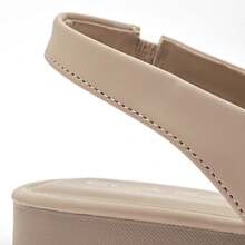 Women's Casual Shoe Semi-Open Flat Makeup Color