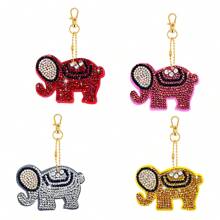 Diamond Painting Keychain Kit, Diamond Art Keychain, Diamond Painting Kit For Children, Bag Keychain Ornament, 5D Double-Sided Dot Diamond Butterfly And Heart Keychain, Suitable For Kids And Adults, DIY Craft