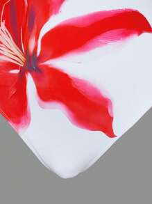 Women Floral Print One-Piece Spaghetti Strap Swimsuit