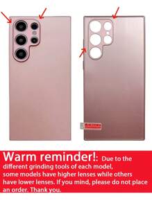 Luxury Matte Case Compatible With Samsung Galaxy S25 S24 S23 S22 Ultra Shockproof AG Frosted Hard Cover