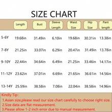 Girls Pajamas, Satin Silky Pjs Set Kids 2Pcs Button-Down Nightwear Sleepwear Gift For Kids - 粉色 - 查看 9