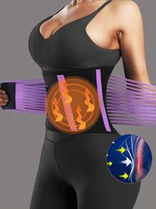 1 pieza, Entrenador de cintura de control de abdomen, Entrenador de cintura, Corsé, es una prenda moldeadora de ajuste ceñido diseñada específicamente para mujeres, utilizada para controlar la grasa abdominal y el entrenamiento de cintura. Es un cinturón de prenda moldeadora que le permite ejercitarse mejor y es adecuado para el ejercicio diario, la oficina y el ocio. Es un cinturón moldeador acelerador de quema de grasa.