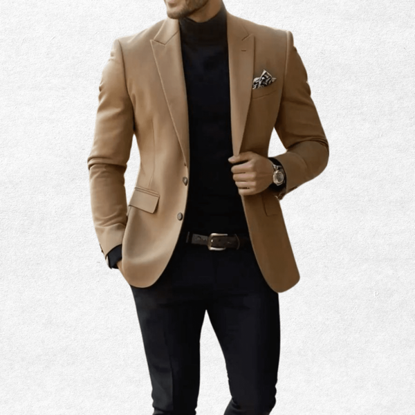 Blazer Masculino com Caimento Ajustado – Estilo Moderno e Sofisticado