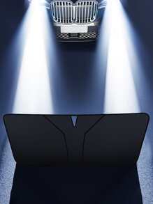 可折叠汽车挡风玻璃遮阳板 - 阻挡紫外线，挡风玻璃遮阳板 - 預設 - 查看 8