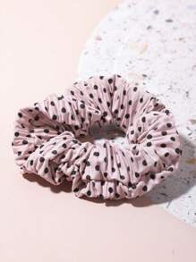 1 Stück/Set Haargummis für Kinder, gepunktete elastische Haargummiringe, verheddernisfrei - Verschiedenfarbig - Übersicht 7