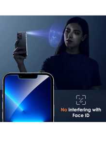 Yezodawee 4 Packs Silkscreen Anti-Peep Tempered Privacy Glass Screen Protector, Anti-Peeping, Waterproof, Scratch-Resistant, Compatible With Iphone7/8/X/XS/11/12/13/14/15 Pro Max/16 Pro Max/16 Plus, Bubble Free Ultra-Responsive Screen Protector All Iphone Models Are Compatible Anti-Scratch Case Friendly