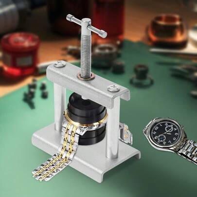YUNRUX Watch Pressing Tool For Watch Presses Set Tool For Replacing Watch Batteries