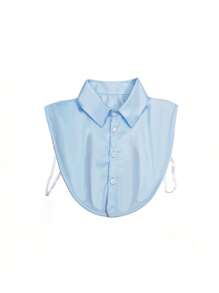 2 件假领子，可拆卸假领，男士半衬衫，仿假领子，男士，流行配饰。