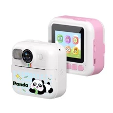 Impresora fotográfica instantánea con pantalla LCD de 2.4", cámara digital 1080P, con tarjeta de memoria de 32GB, regalo de Navidad/Halloween/cumpleaños