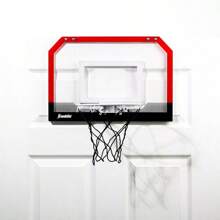 Franklin Sports Pro Hoops Basketball: Over Door Indoor Polycarbonate Backboard