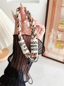 1pc Handmade Woven Lanyard For Phone, Bag, Camera Gifts For Mother, Family, Friends, Birthday, Holiday Phone Charm, Phone Chain - Multicolor - View 11