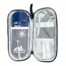 1 件轻质胰岛素冷藏旅行箱，便携式隔热冷藏袋，糖尿病医疗冷藏袋，带 2 个冰袋 - 糖尿病药物储存盒，织物，紫色 - 彩色 - 查看 7