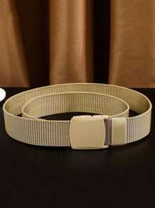 1-3 piezas Cinturones de cintura para niños, Cinturones con hebilla automática unisex, Diseño minimalista de moda, Adecuado para uso diario y decoración