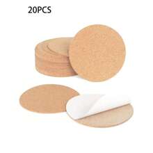 用于水钻艺术背衬的软木杯垫、用于水钻绘画杯垫的自粘软木板、用于 DIY 成人工艺配件的空白软木垫 - 多款 - 查看 10