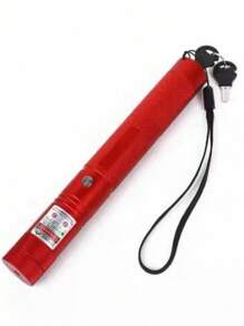 Puntero láser de largo alcance tecnología avanzada profesional portátil conferencia presentación puntero retráctil resistente alta precisión papelería escolar oficina gadget regalo - Rojo - Ver 1