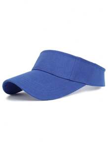 1pc Kids' Sunshade Cap, Summer Outdoor Sports Sun Protection Visor Hat, Assorted Colors