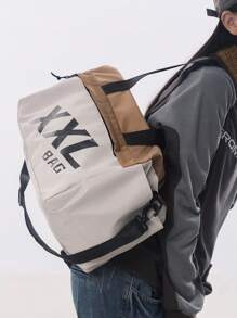 Travel Bags For Men & Women, Large Capacity Short Trip Luggage Bag, Lightweight Waterproof Yoga Gym Shoulder Tote Handbag Holiday Essentials Holiday Travel Essentials Travel Accessories - Multicolor - View 5