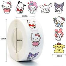 Sanrio 1000pcs-Sanrio Hello KittyCinnamoroll, Stickers, Graffiti Stickers, Stickers, Suitable For DIY, Cutting And Pasting, Gift Packaging, Phone Cases, Laptops, Suitcases Reward Stickers Room Decor Home Decor Wall Decor Bathroom Decor Bedroom Decor Room Decoration Stuff Living Room Decor House Decor Home Decor Living Room Wall Art Wall Paper