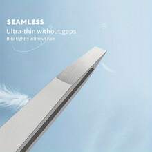 1 Piece Of Precision Stainless Steel Tweezers - Easy To Remove Facial And Inward Hair - Portable Beauty Tool - Silvery - View 5