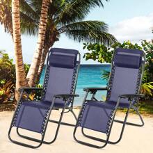 Patio Lounge Chair & Swing Chair - Màu xanh lam - Xem 10