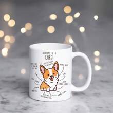 Funny Corgi Coffee Mug, 11 Oz, Cute Corgi Gift, Dog Lover, Pembroke Welsh Corgi, Gift For Her Him, Birthday White Elephant Gift For Friends Bestie Coworker Dad Mom Sister Borther - 柯基-2 - 查看 4