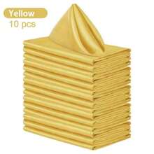 1PC/10PCS Shiny Satin Table Runner, Satin Solid Color Table Mat,Perfect Home And Wedding Decoration For Parties, Engagements, Birthdays, Hotels And Homes - Multicolor - View 16