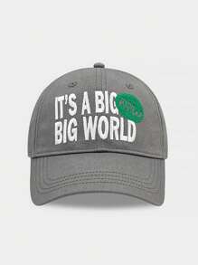 Embroidered Letter Soft Crown Baseball Cap, Lightweight Breathable Adjustable, Suitable For Travel & Daily Wear - A - View 8